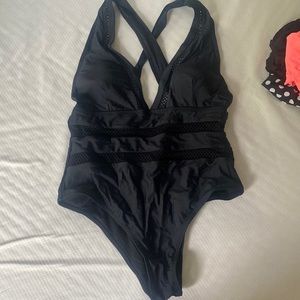 Black OnePiece Swim Suit